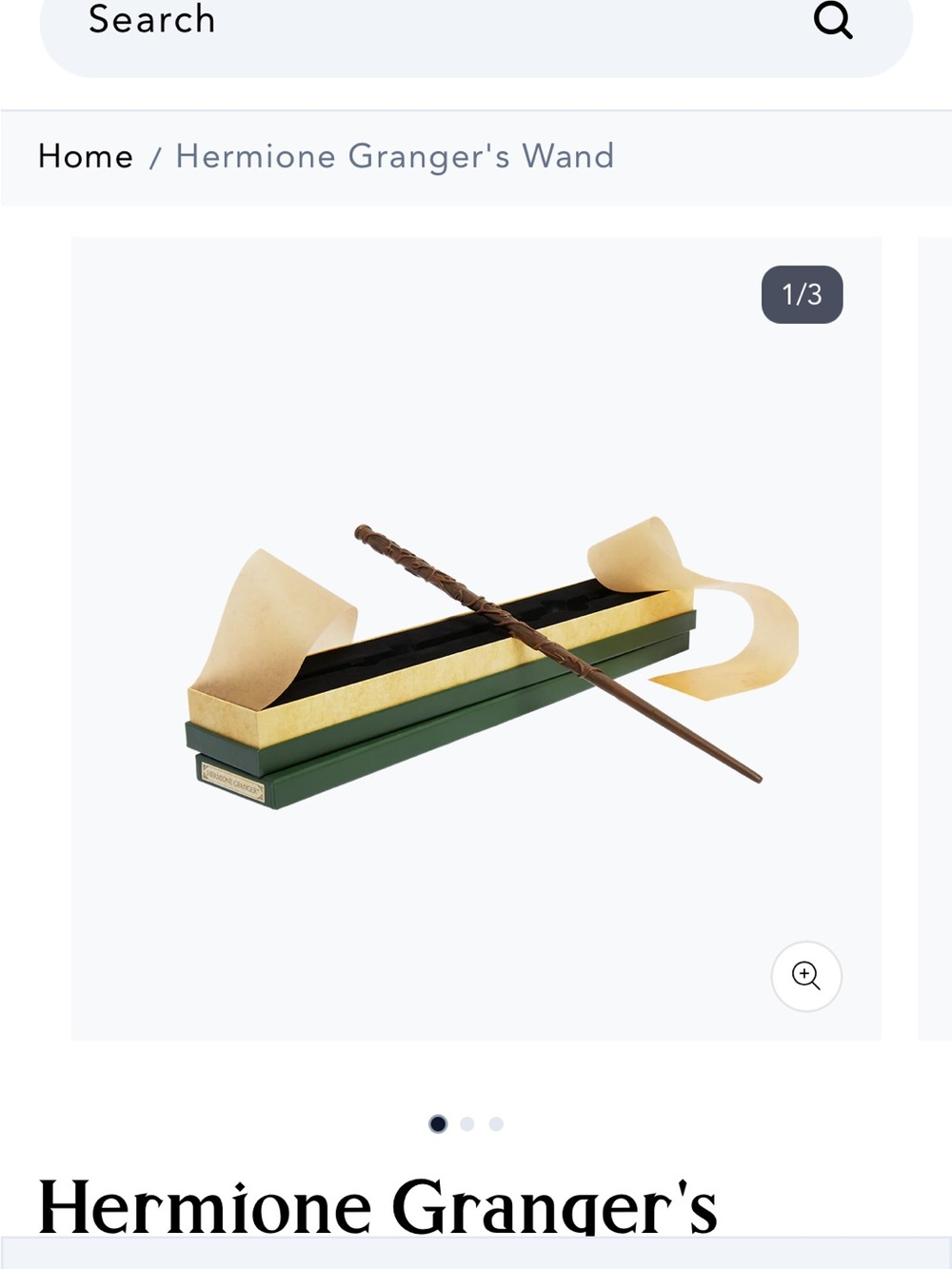 Harry Potter - hermione’s wand